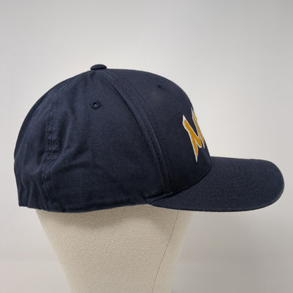 MYB Fitted Hat Blue 7 3/8-8 Embroidered Solid Flexfit Pacific Headwear