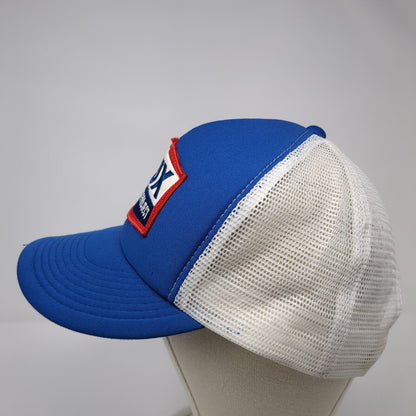 Crux Fermentation Project Snapback Trucker Hat Blue One Size Cobra