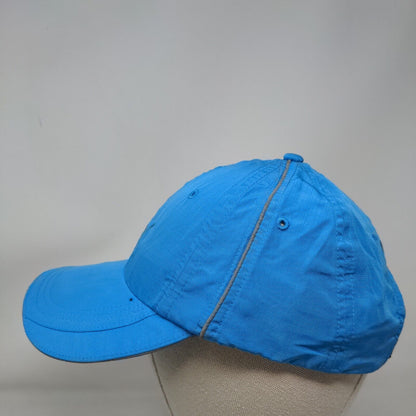 PUMA Logo Strapback Hat Blue OSFA Adjustable Vent Holes Outdoor