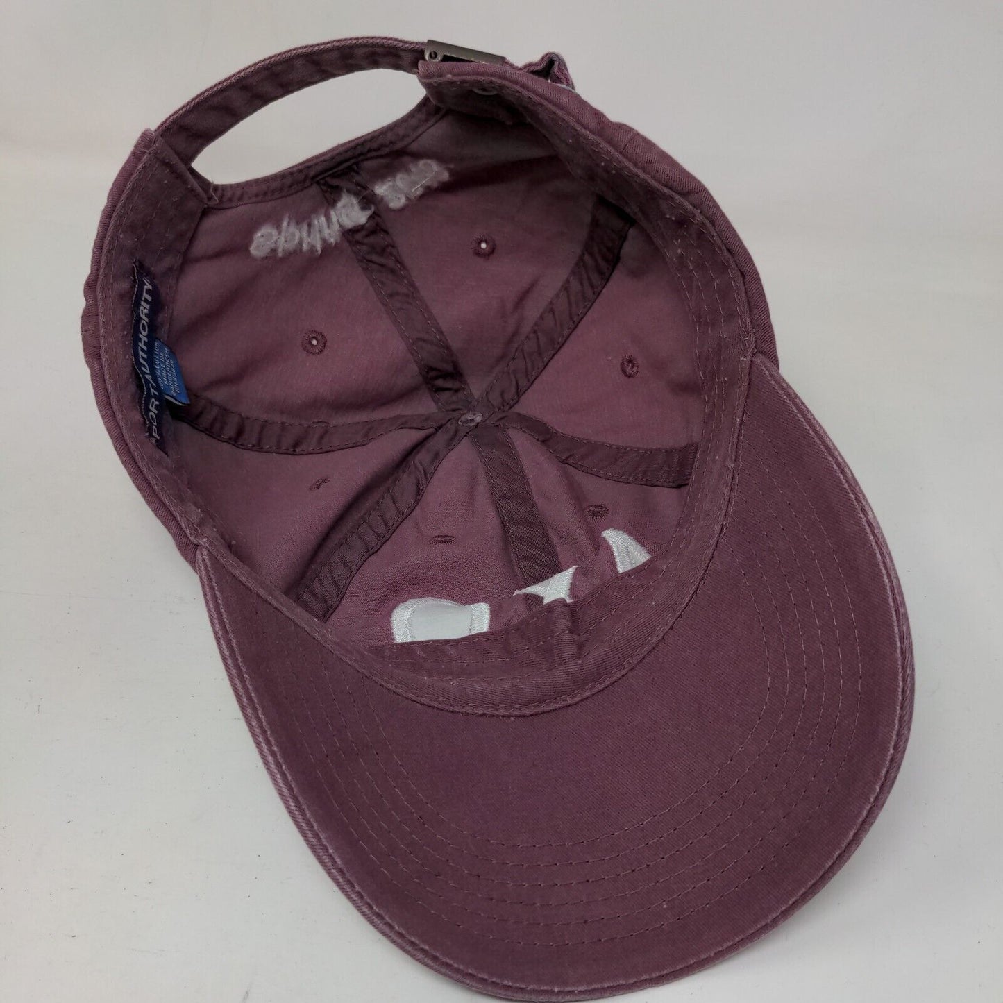 Alpha Chi Omega Slideback Hat Red Burgundy One Size Port Authority