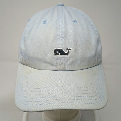 Vineyard Vines Baseball Cap Blue OSFM Whale Logo Palm Tree Slideback Hat Cotton