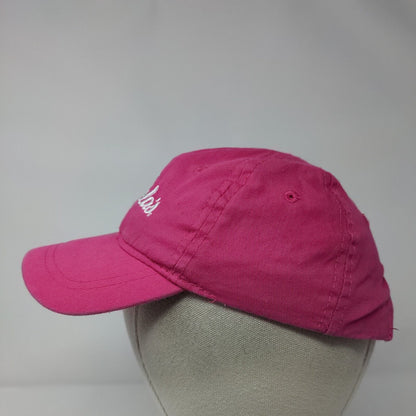 Cabela's Snapback Hat Pink Toddler Solid Bass Pro Shops Gone Fishing
