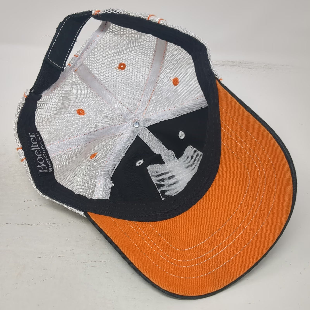 Boelter Baseball Cap Black One Size Titos Handmade Vodka Mesh Strapback Hat