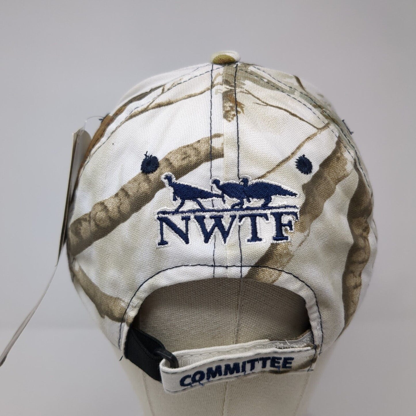 Save The Habitat Save The Hunt NWTF Committee Strapback Hat Camo OS Outdoor Cap