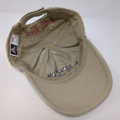 VDCI Air Attack Divison Fight Grew Gaddis Strapback Hat Tan Embroidered Plane