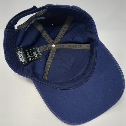 Star Wars Galaxy's Edge Strapback Hat Blue 57-59cm Adjustable Embroidered Cotton