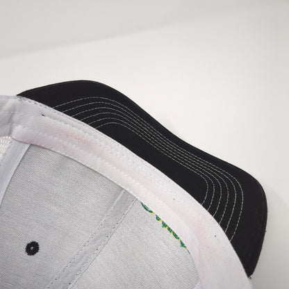 Campbell Tractor Co Snapback Mesh Back Trucker Hat Black One Size