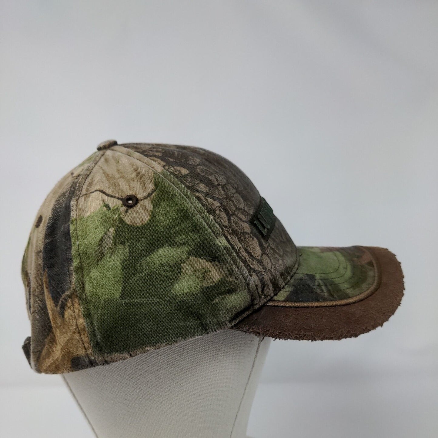 Lumbermens Slideback Hat Camouflage OSFA Adjustable Embroidered 6 Panel