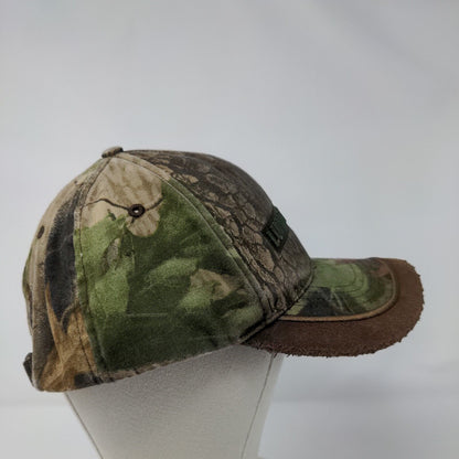 Lumbermens Slideback Hat Camouflage OSFA Adjustable Embroidered 6 Panel
