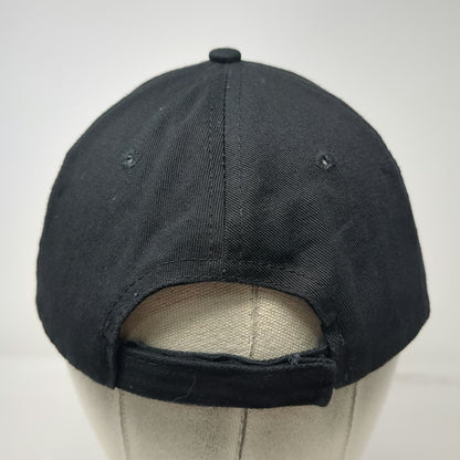 CSI Baseball Cap Black OSFM Party Like A Pot Star Marijuana Leaf Strapback Hat