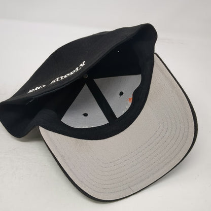 OC Sports Baseball Cap Black XL Neptune Rio Supply ProFlex Fitted Stretch Hat