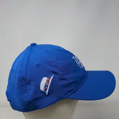 The First Tee Clearwater Slideback Hat Blue One Size Embroidered 6 Panel