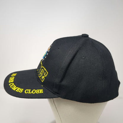 US Air Force Baseball Cap Black One Size No One Comes Close Strapback Hat