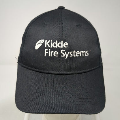 Nissin Baseball Cap Black One Size Kidde Fire Systems Strapback Adjustable Hat