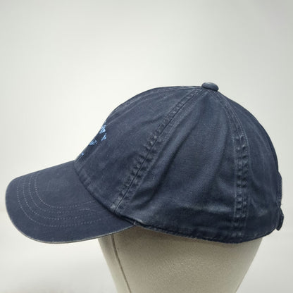 Old Navy Baseball Cap Blue L Winged 2 Gym Graphic Rainbow Stripe Sweatband hat