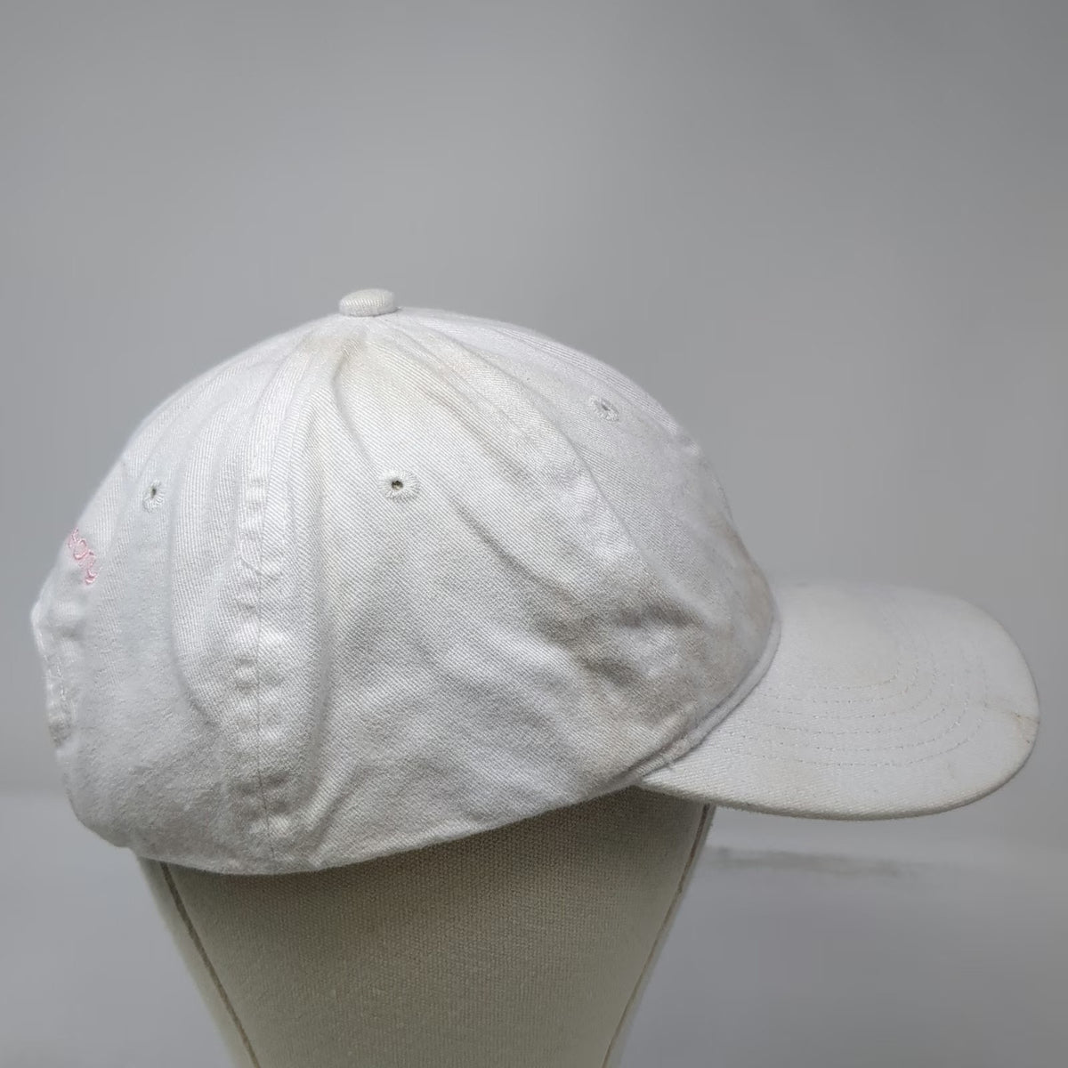 Port & Company Baseball Cap White One Size Orangetheory Logo Hat Pink Slideback