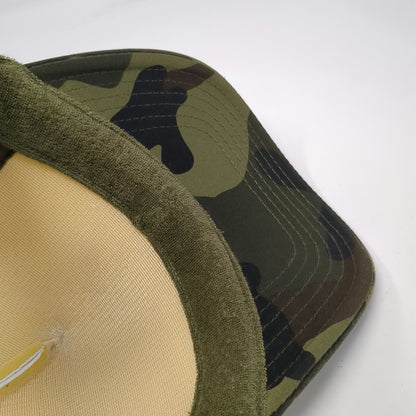 Otto Trucker Hat One Size Green Camo Snapback Mesh You Shoulda Been There hat