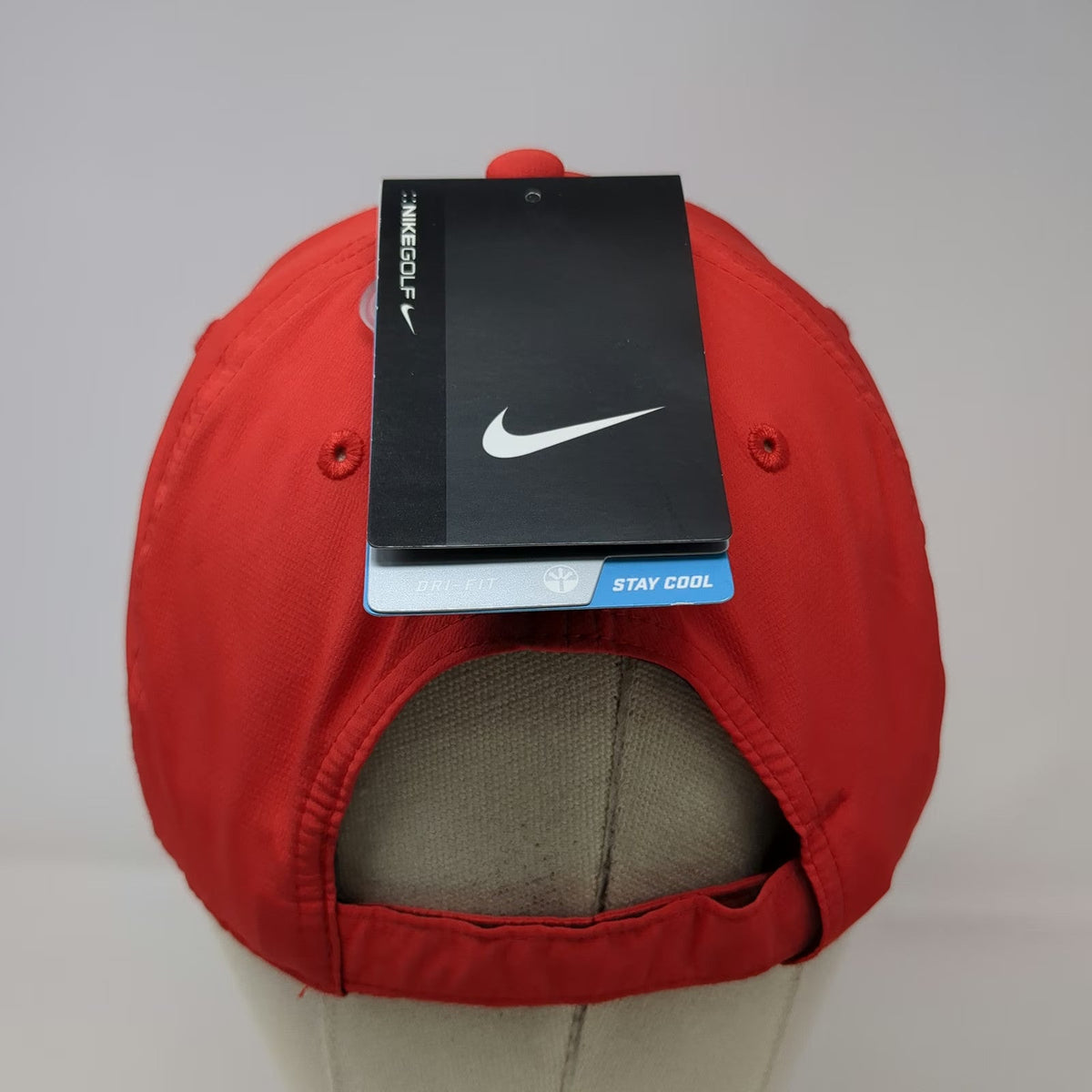 Nike Golf Cactus Petes Baseball Cap Red One Size Dri-FIT Stay Cool Strapback Hat