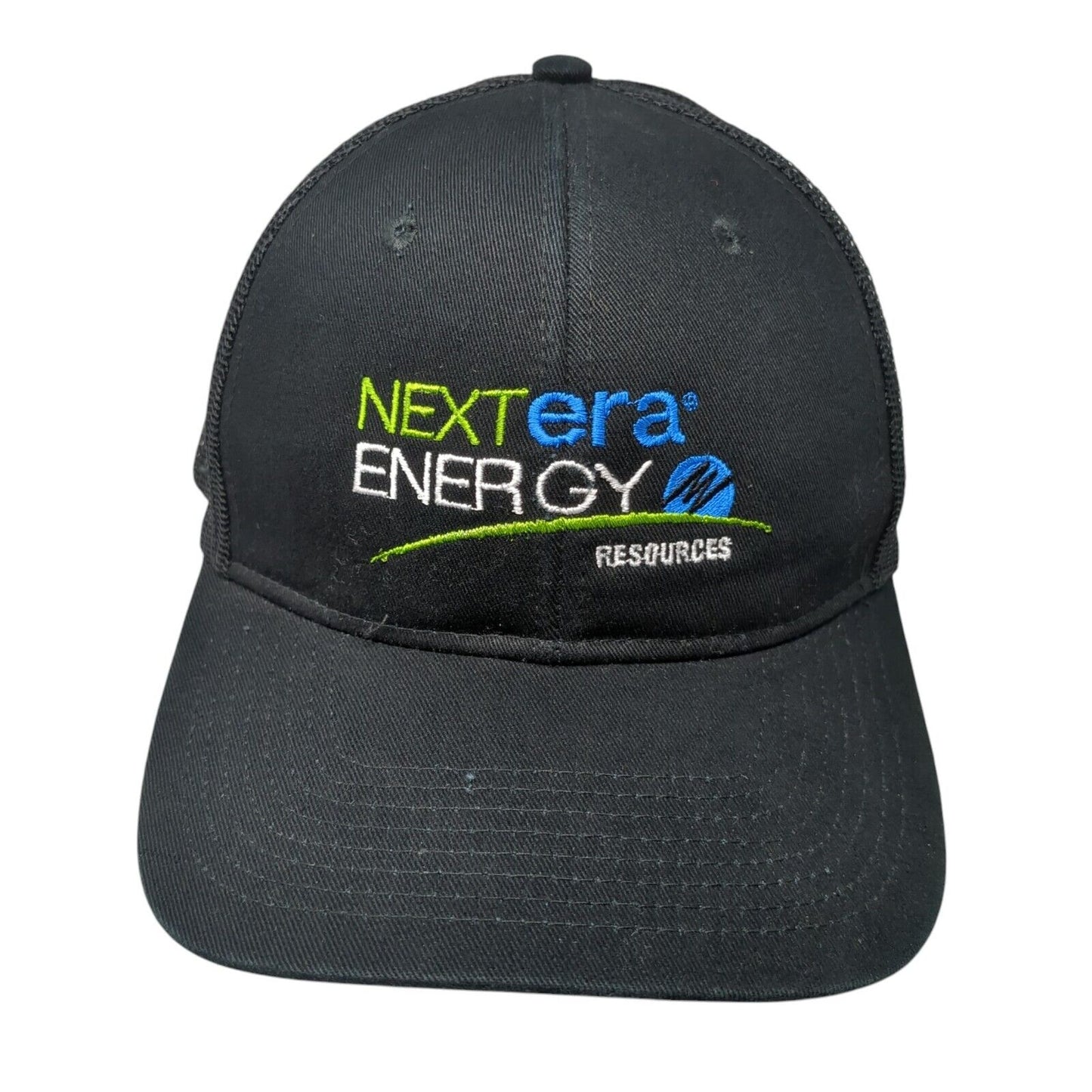 Next Era Energy Resources Snapback Trucker Hat Black OS Mesh Back Port Authority