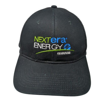 Next Era Energy Resources Snapback Trucker Hat Black OS Mesh Back Port Authority