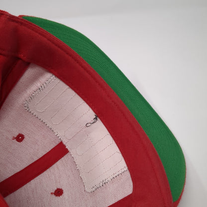 Man Seek And Destroy Snapback Hat Red One Size The Classics Yupoong