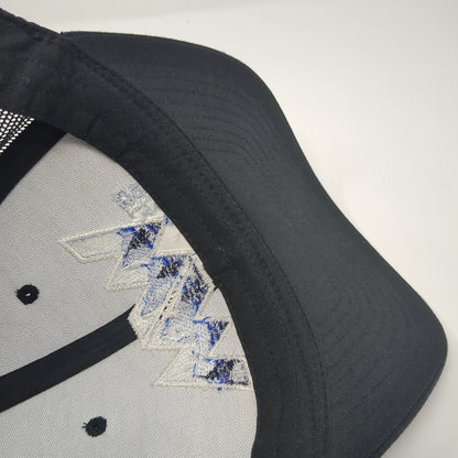 WM Western Mountain Est 1972 Snapback Trucker Hat Black OS Mesh Back Yupoong