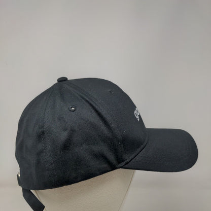 Gopuff Slideback Hat Black One Size Adjustable Embroidered 6 Panel