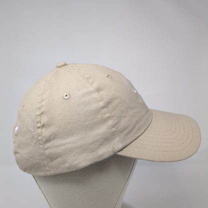 C&C 10.26.24 Slideback Hat Tan One Size Adjustable Embroidered BIG X Cotton
