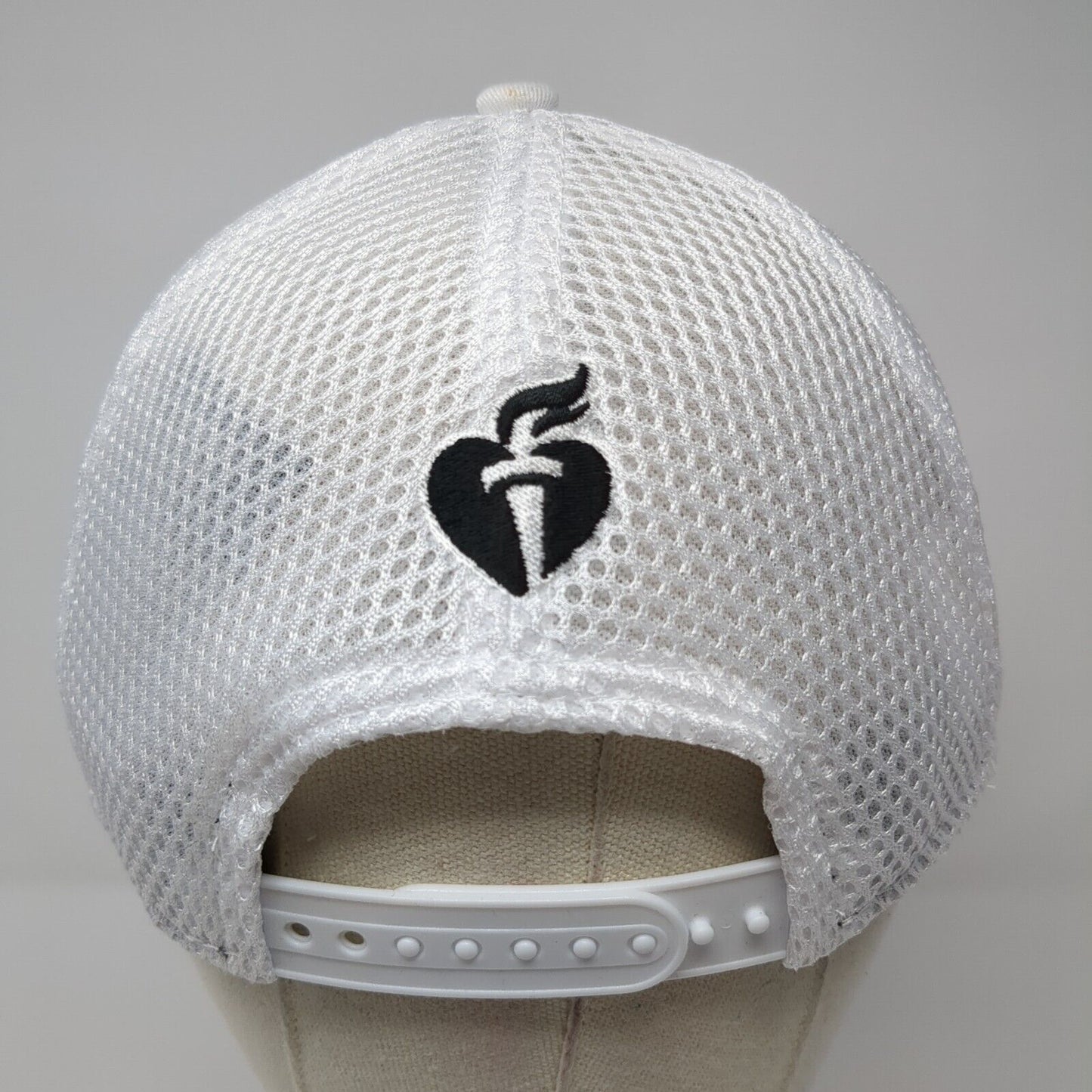 Seattle Snapback Hat White One Size Adjustable Mesh New Era 9Forty
