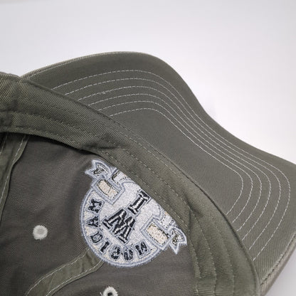 Madison WI Athletic Dept. Est 1856 Adult Baseball Cap Brown One Size Adjustable
