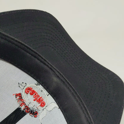 Kickapoo Casino Snapback Hat Black OSFM Embroidered Adjustable
