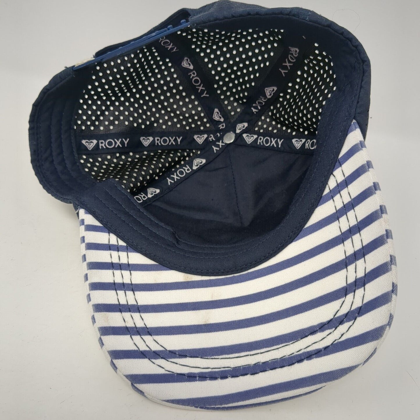 ROXY Snapback Hat Multicolor One Size Adjustable Geometric Boho Striped