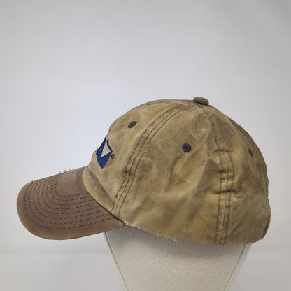 Steiner Slideback Baseball Cap Brown One Size Adjustable Embroidered Outdoor Cap