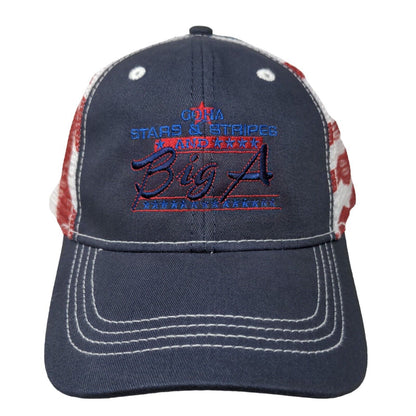 Gqha Stars and Stripes and Big A Strapback Trucker Hat Multicolor OSFA Patriotic