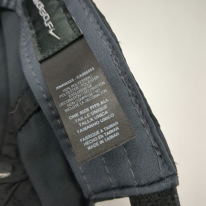Nike Baseball Cap Black One Size Swoosh Lightweight Athletic Golf Strapback Hat