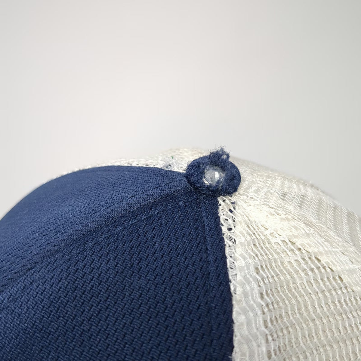 AVID Trucker Hat Blue One Size Fishing Hook Patch Mesh Snapback Fishing Sport