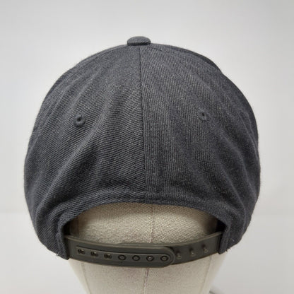 WP+ Snapback Hat Gray One Size Adjustable Solid The Classics Yupoong