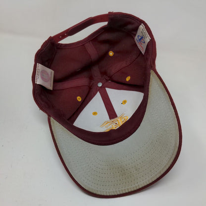Logo Athletic Men's Snapback Hat Red OSFA Embroidered Florida State Seminoles