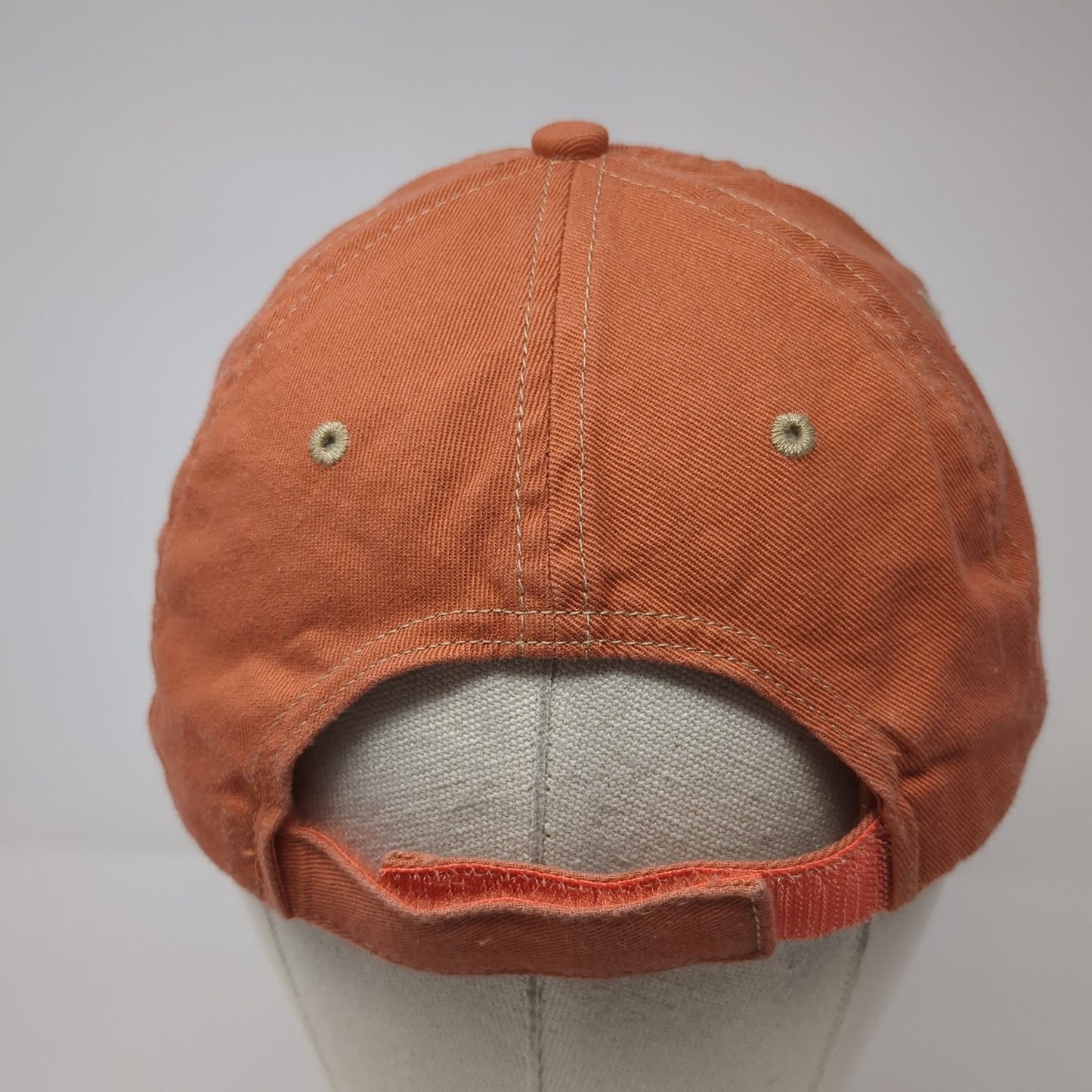 Oldcastle Precast Baseball Cap Orange Adjustable Embroidered Port Authority