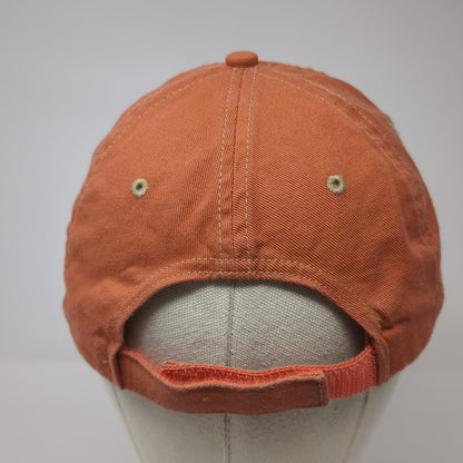Oldcastle Precast Baseball Cap Orange Adjustable Embroidered Port Authority