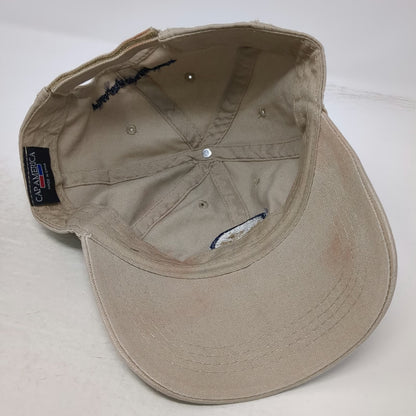 Cap America Pima Air Space Museum Jets Baseball Cap Beige One Size Strapback Hat