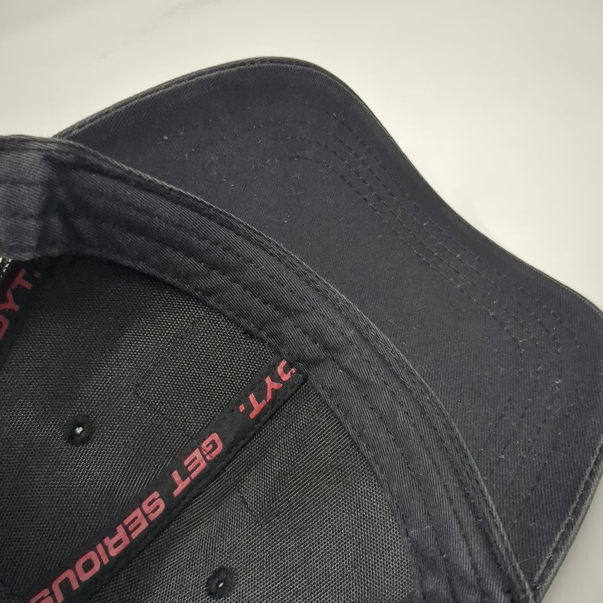 Hoyt Archery REDWRX Trucker Hat Black Red One Size Snapback Mesh Patch Hunting