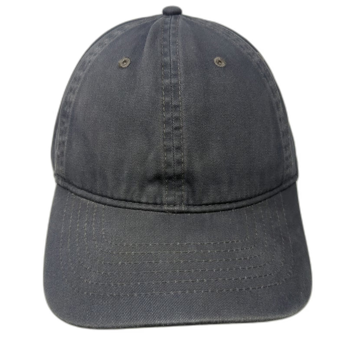 George Baseball Cap Gray One Size Slideback Adjustable Blank Cotton Hat