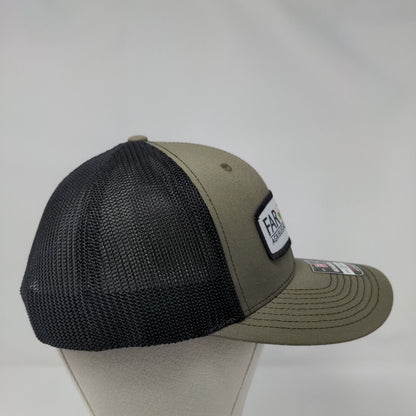 Far West Agribusiness Association Snapback Trucker Hat Green OSFA Mesh Back