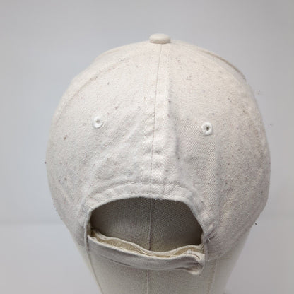 Hoover Dam Est 1935 AZ-NV Strapback Hat Tan OS Adjustable Embroidered Cotton