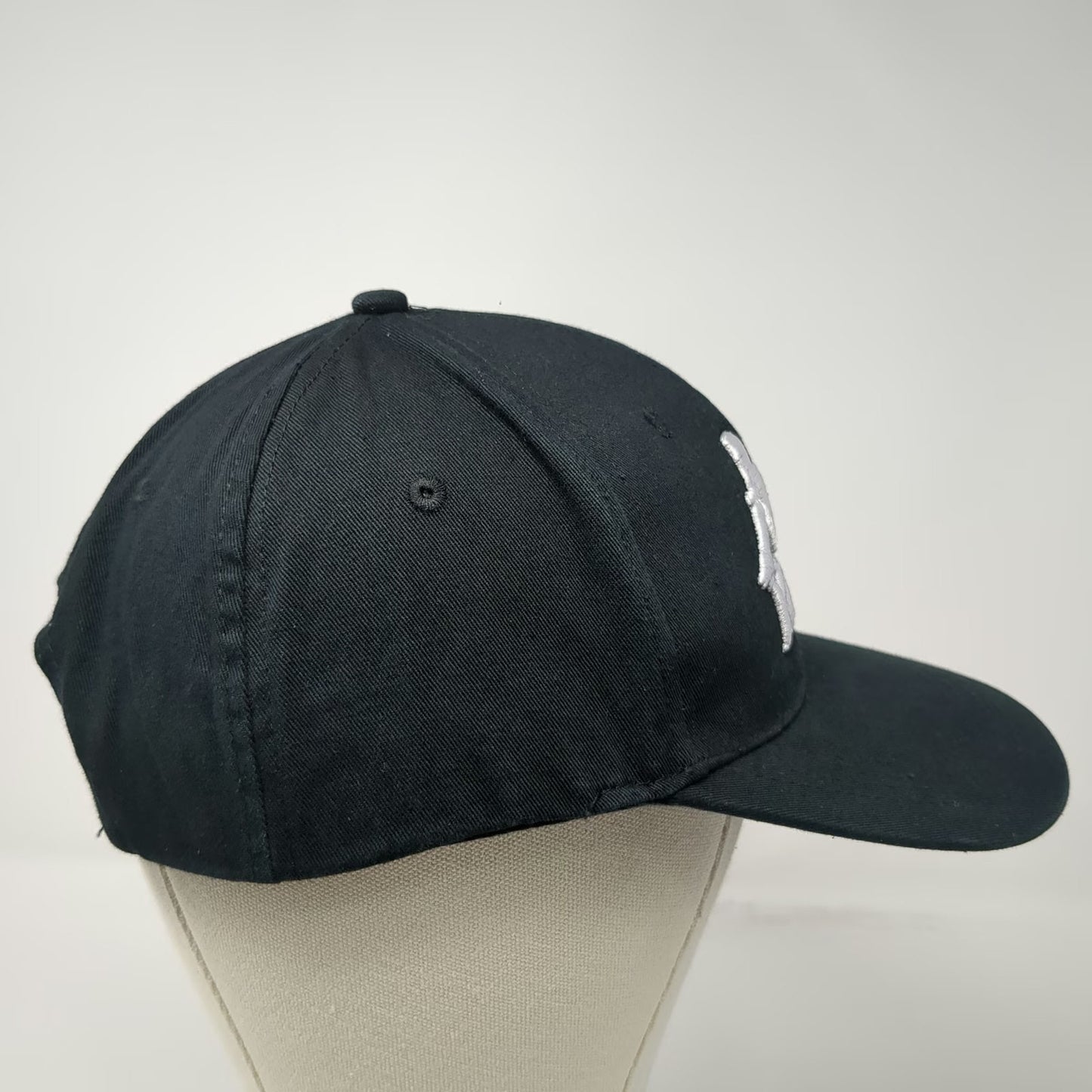 Kappa Snapback Hat Black Size 59 Embroidered Logo Adjustable Sportswear Cap