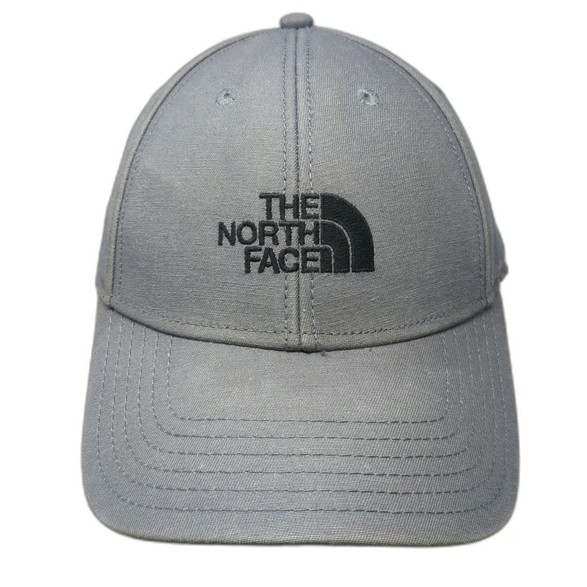 The North Face Baseball Cap Gray OSFM Embroidered Logo Since 1966 Slideback Hat