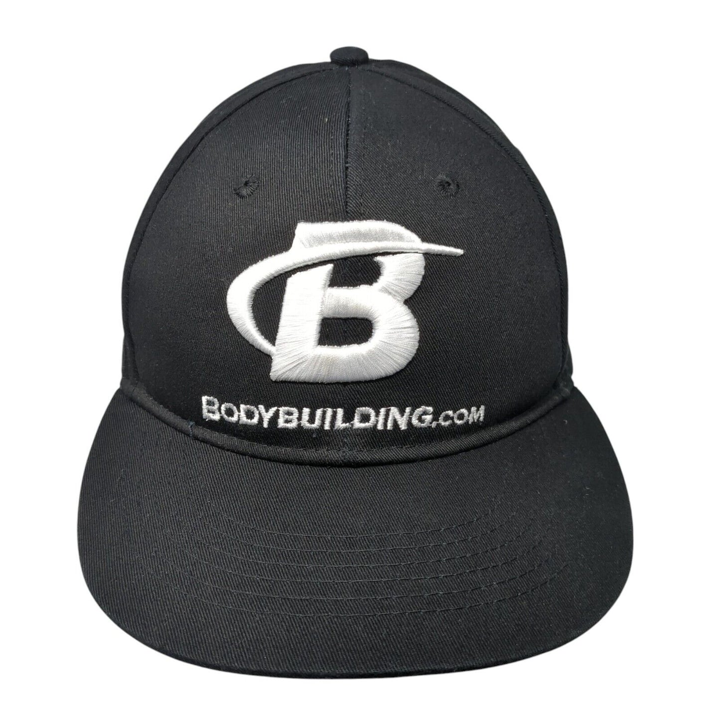 Bodybuilding.com Snapback Hat Black One Size Adjustable Authentic Wicked Wear