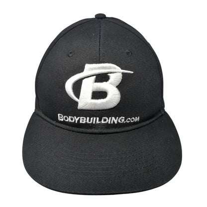 Bodybuilding.com Snapback Hat Black One Size Adjustable Authentic Wicked Wear