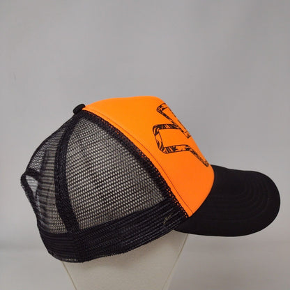 Hi Hawaii Shaka Sign Snapback Trucker Hat Multicolor One Size Mesh Back 6 Panel